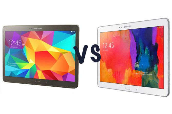 Сравнение Samsung Galaxy Tab S 10.5 против Samsung Galaxy Tab Pro 10.1: в чем разница?